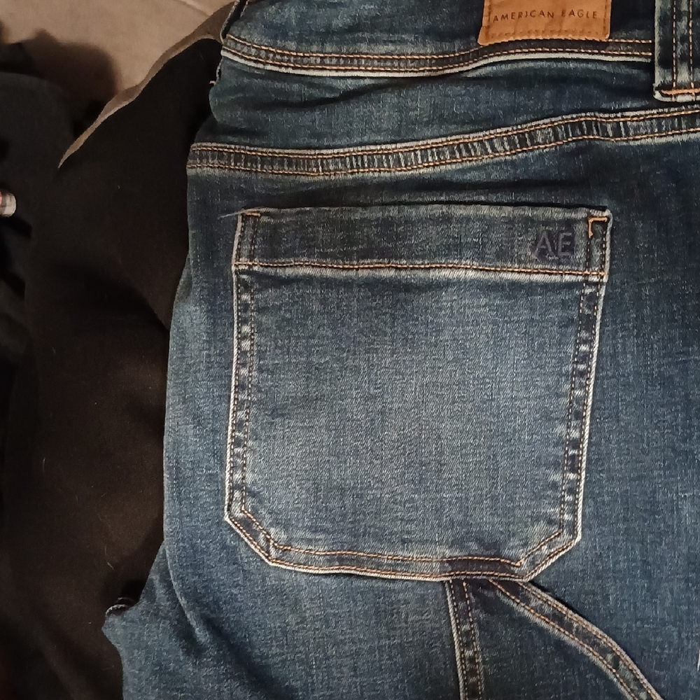 American Eagle Outfitters Men's Blue Jeans